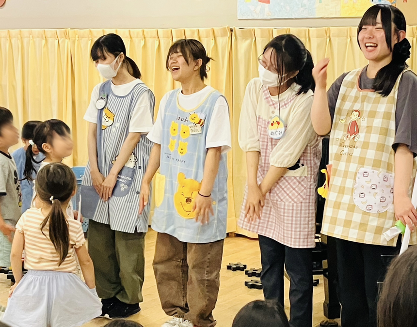 保育実習の様子