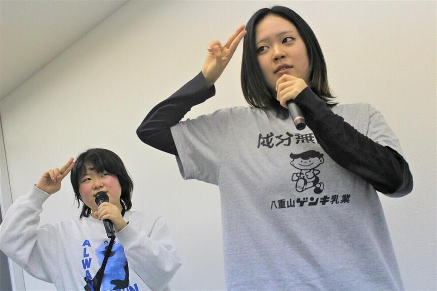 みらいの架け橋レッスン（ボイストレーニング）の活動の様子