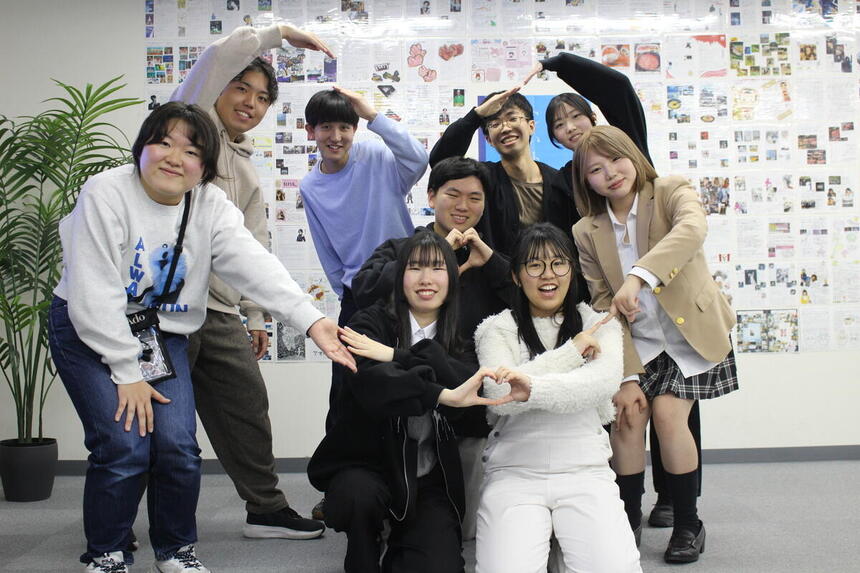 新入生歓迎会準備のメンバー