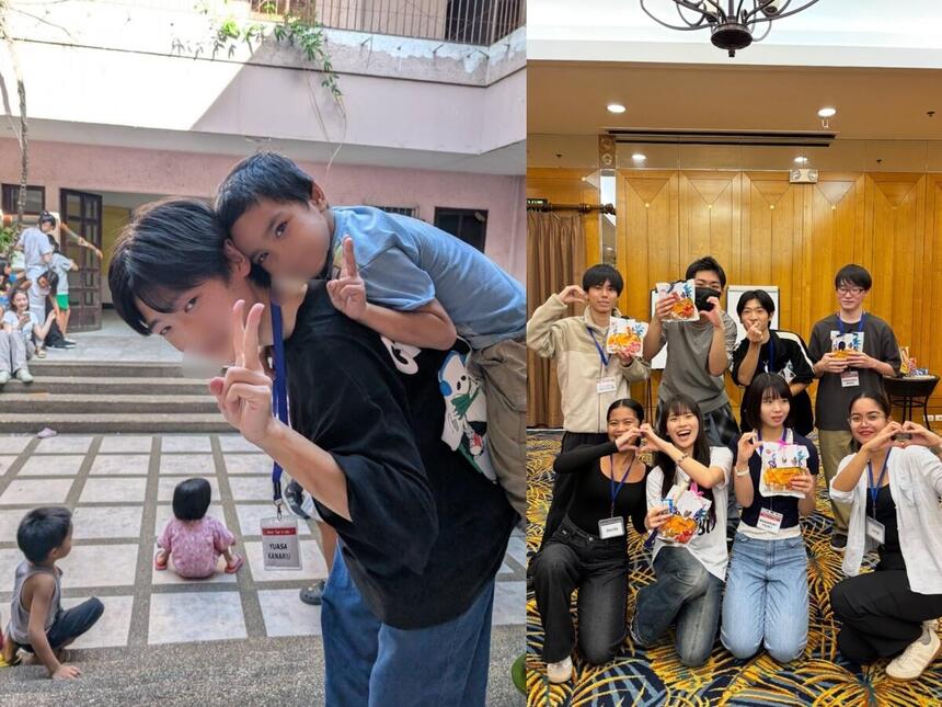 留学中の生徒の様子