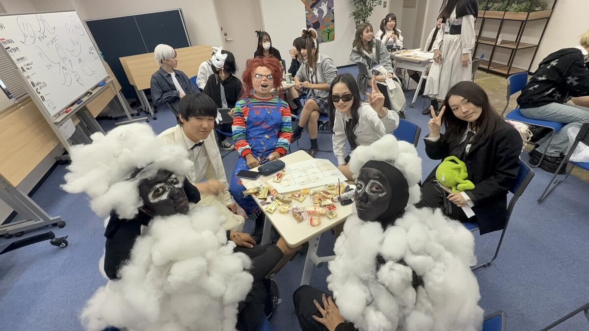 ハロウィンパーティーの様子