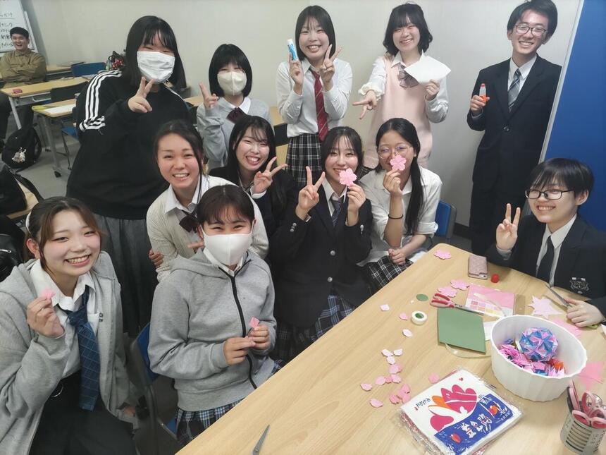 新入生歓迎会実行委員の集合写真