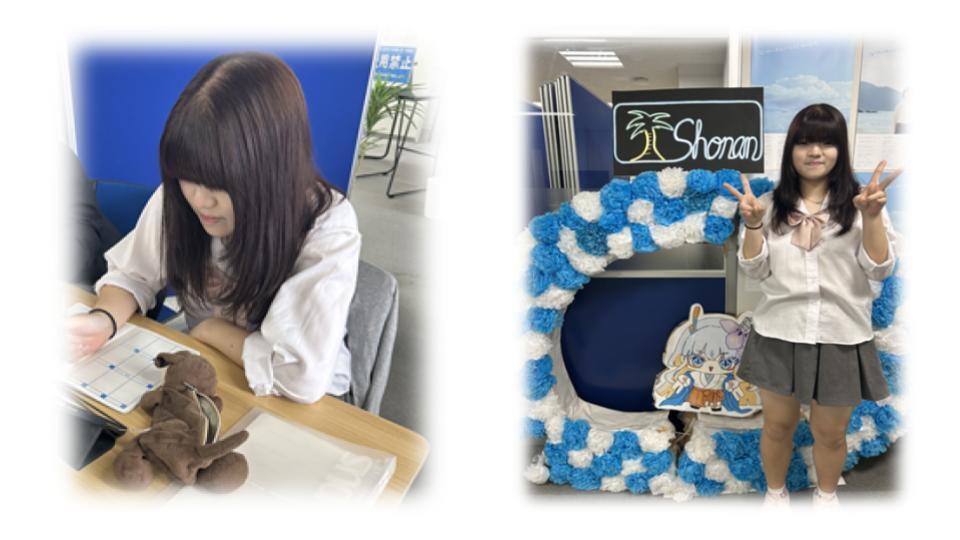 インタビューにこたえてくれた転入生