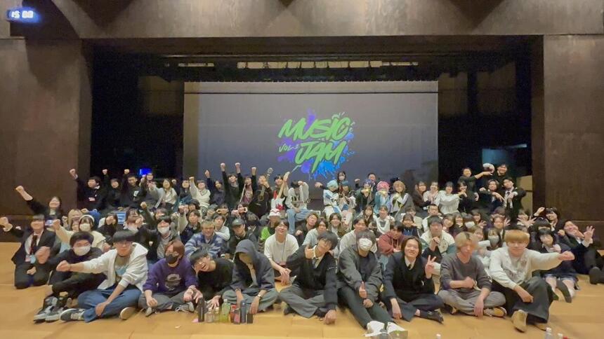 MUSICJAM参加者の集合写真