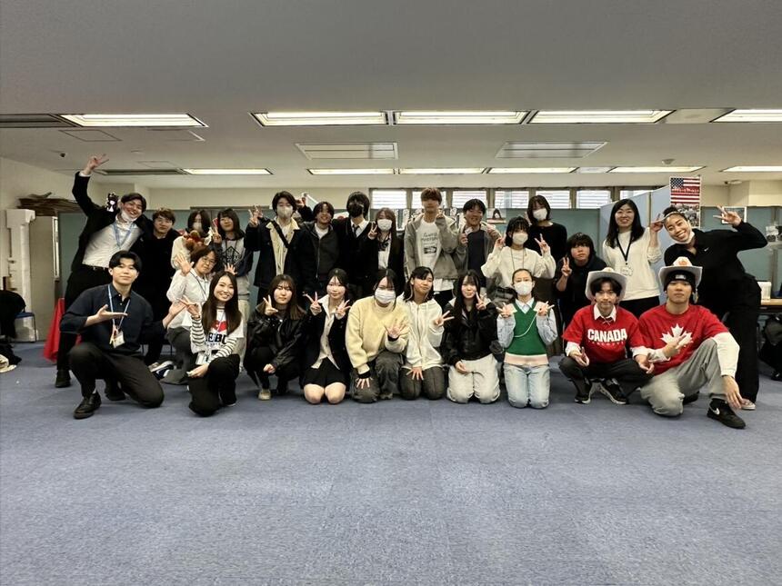 参加生徒の集合写真