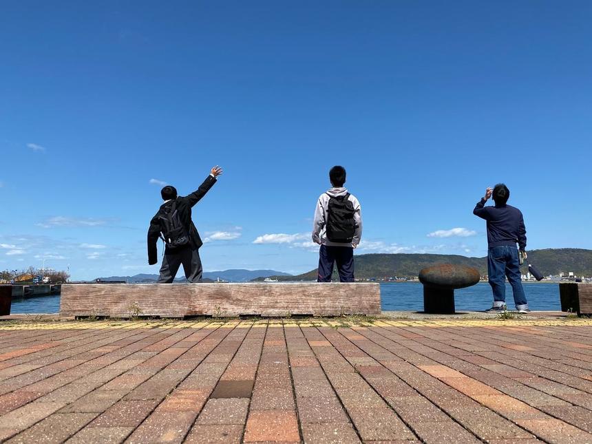 空と生徒