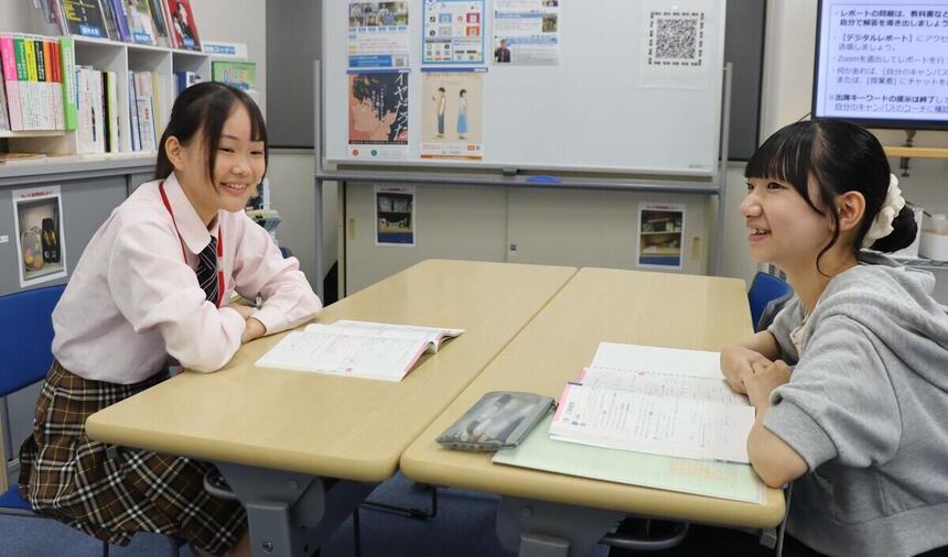 なりたい大人について考える生徒