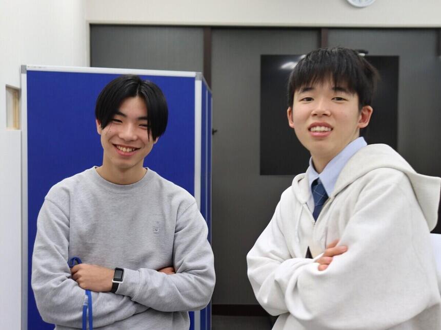 試験後の生徒の様子