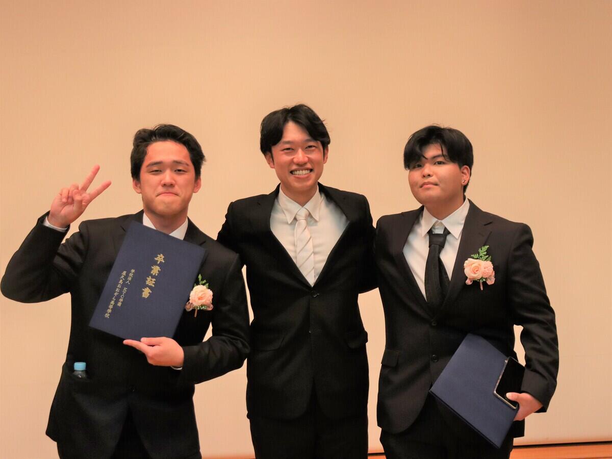 目まぐるしい成長を果たした卒業生