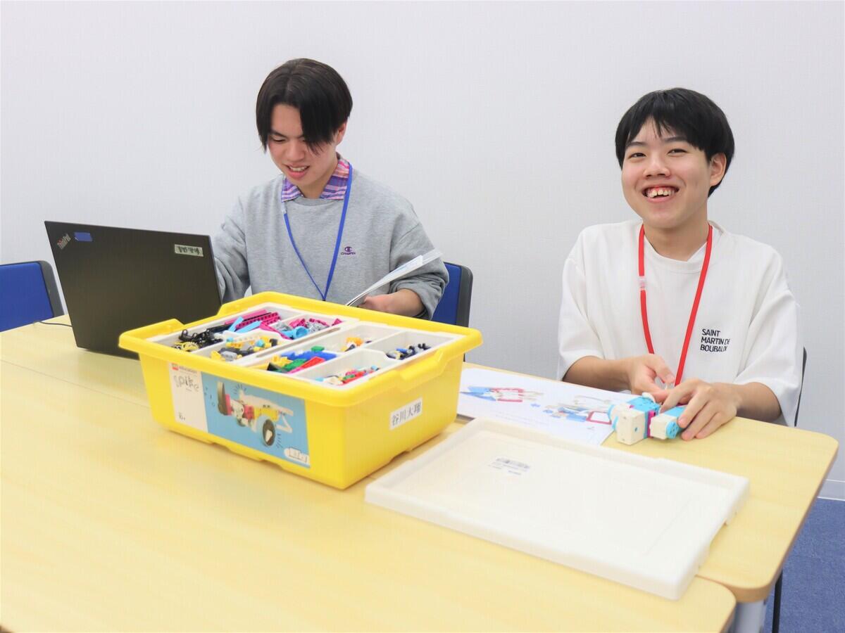嬉しそうに話をしてくれた生徒