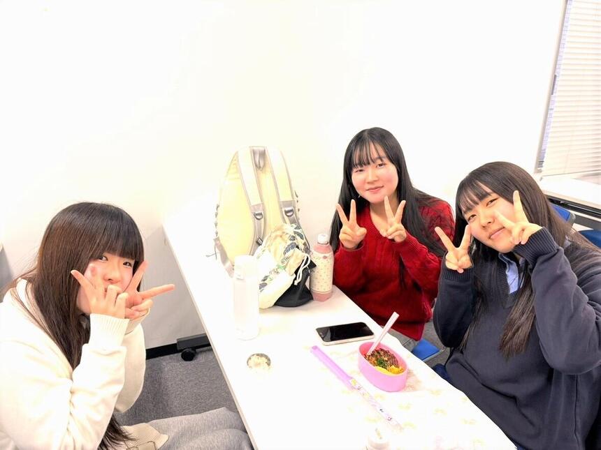 高崎キャンパスの昼休みの様子(ランチタイム)
