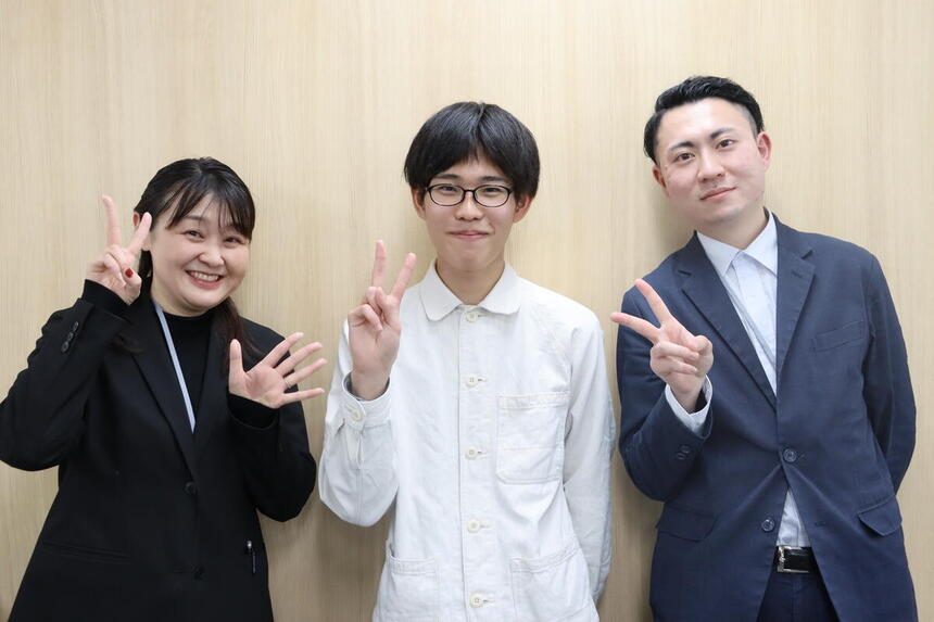 マイコーチ®、進学コース担当とパシャリ！