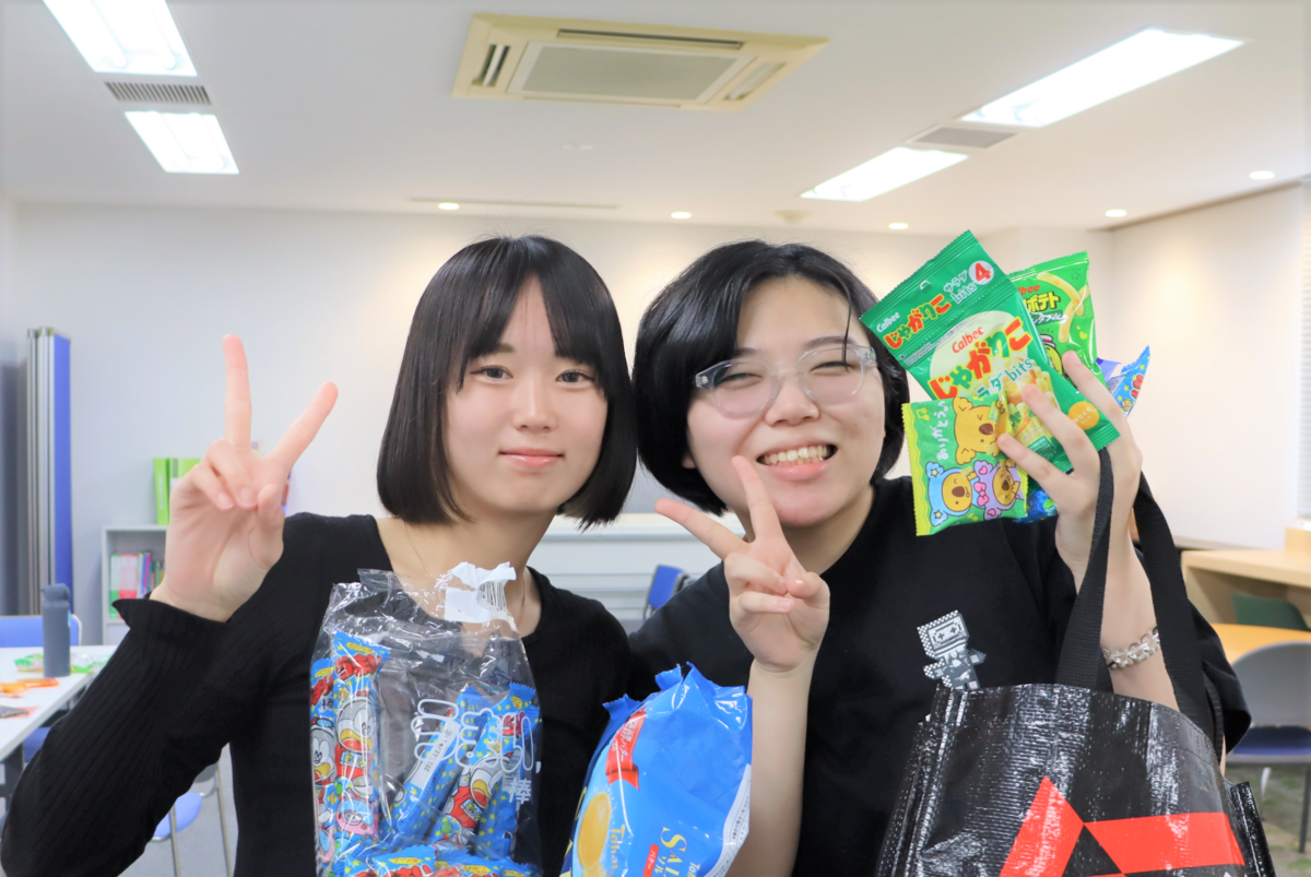 生徒はたくさん笑って楽しんでいました