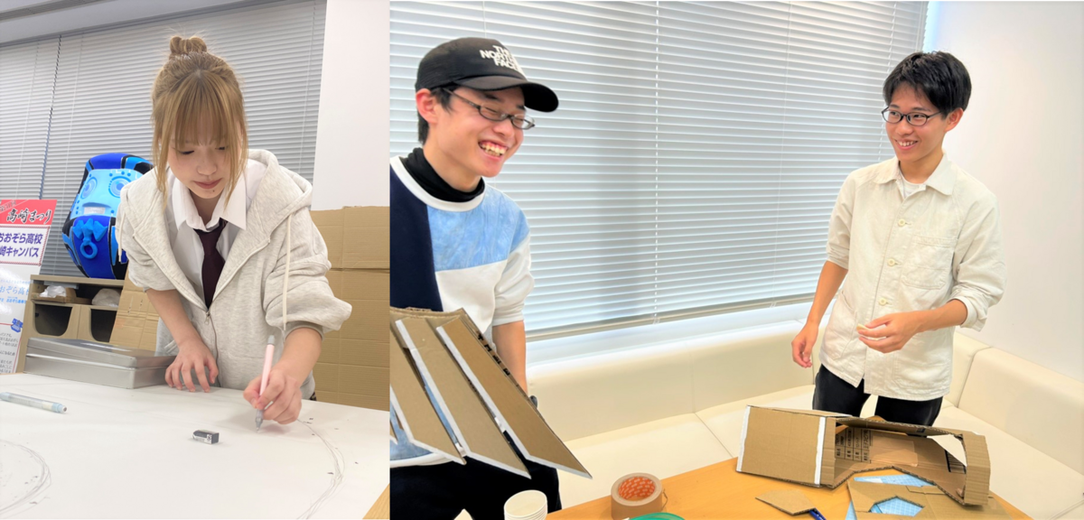 2生徒の準備の様子