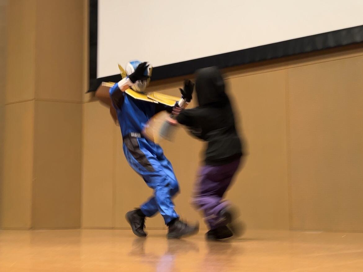 オリジナルのヒーローショー