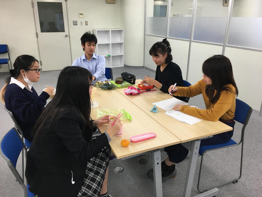 学院祭を盛り上げるためにミーティング