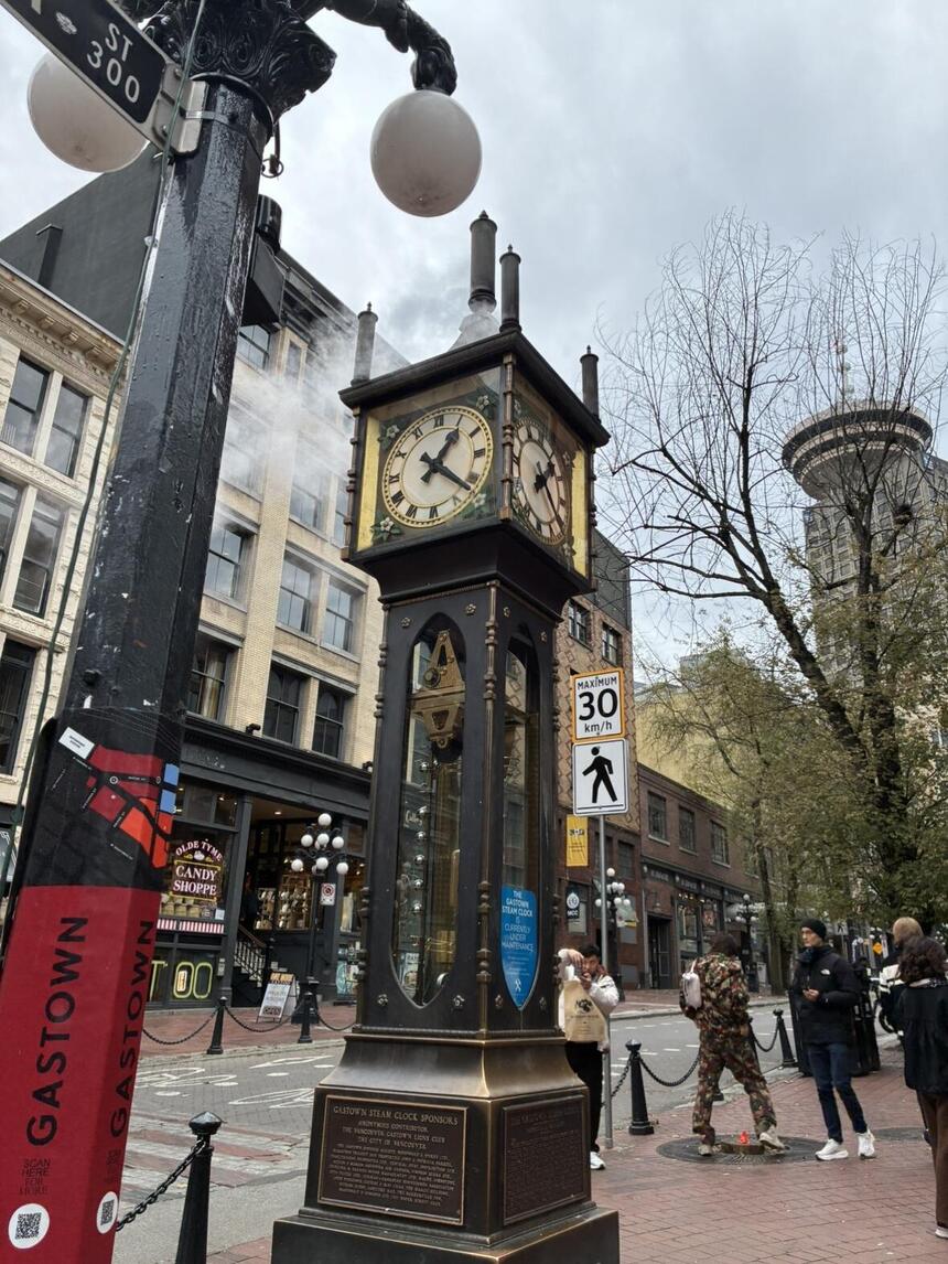 留学中に生徒が撮影したカ ナダの街並み