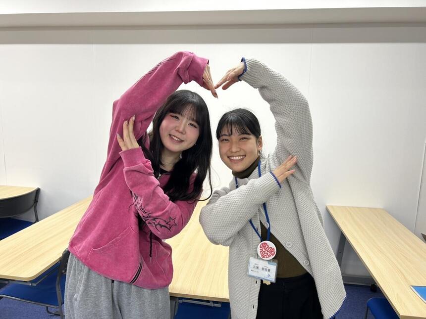 生徒とマイコーチの2ショット