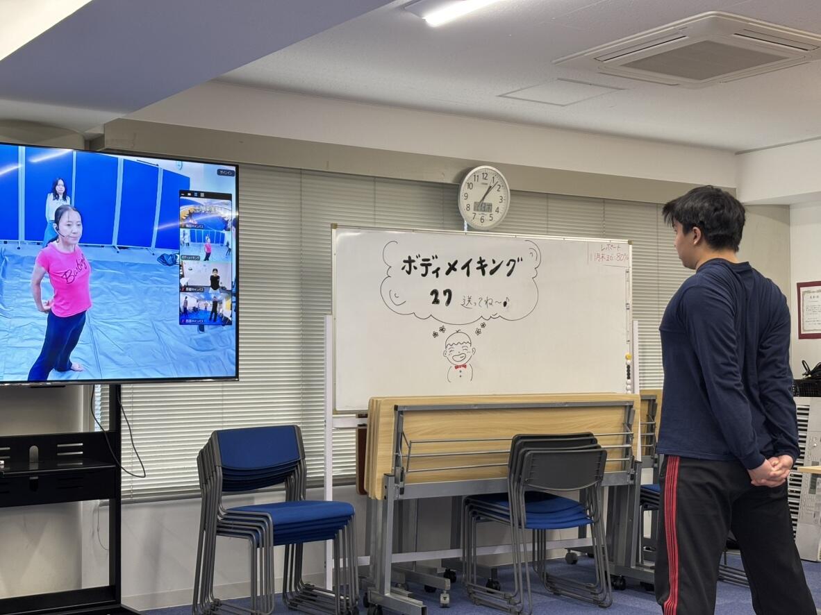 ボディメイキングの様子