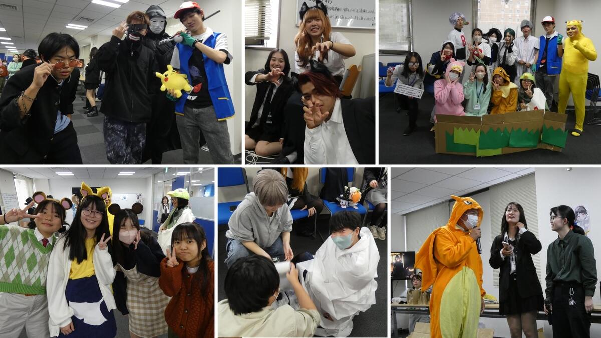 ハロウィンパーティーの様子