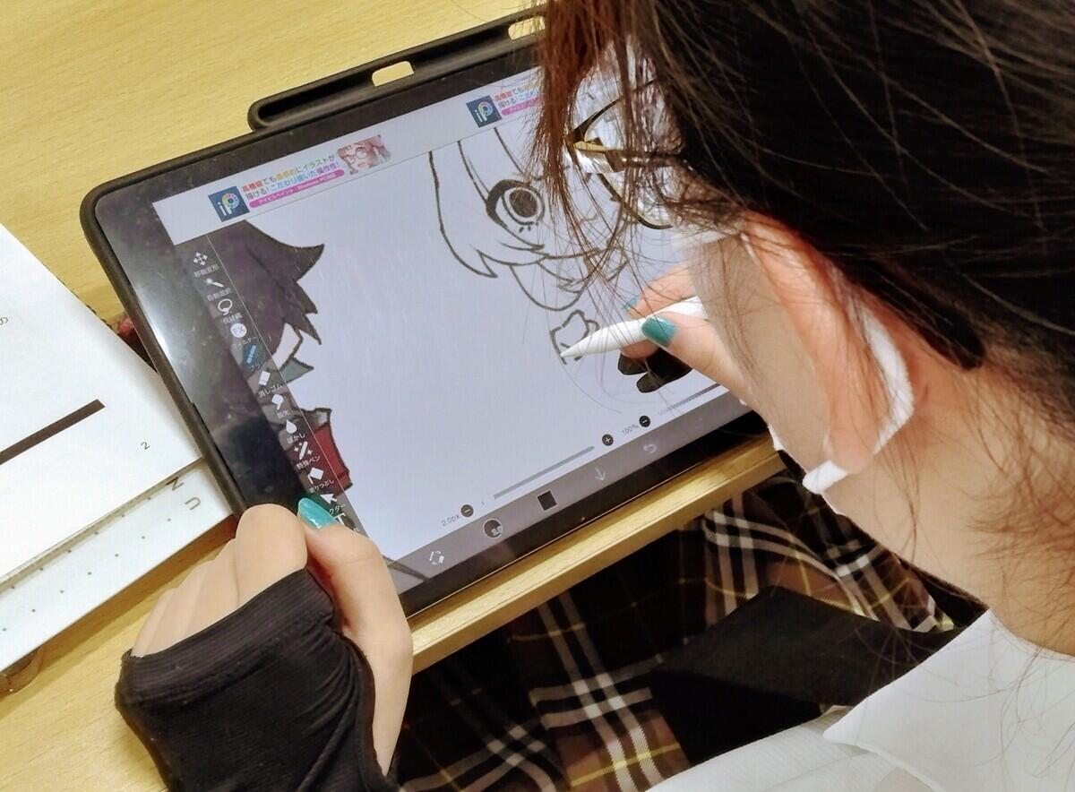 マンガイラストコースの様子