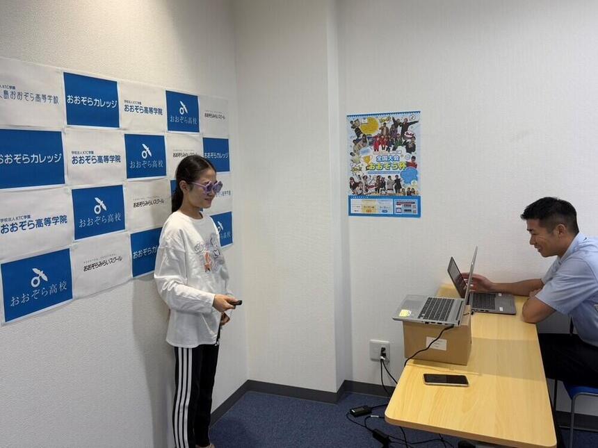 プレゼン動画を収録している様子