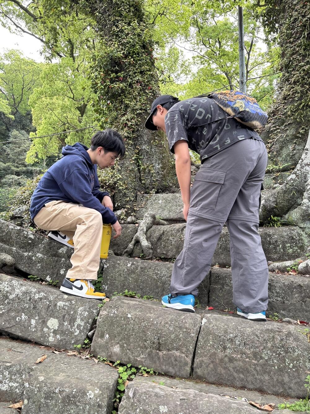 和歌山城でウォークラリーを行いました