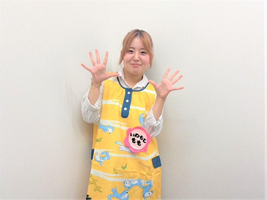 保育園インターンで使ったエプロンです