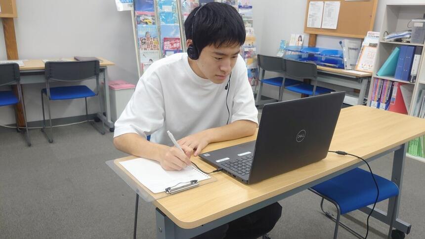 進学コース受講中の生徒