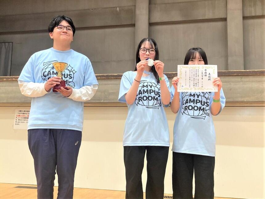 三重四日市キャンパスは合同体育祭で準優勝しました