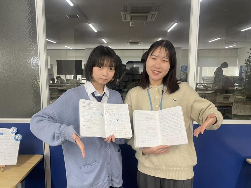 マイコーチと生徒の写真