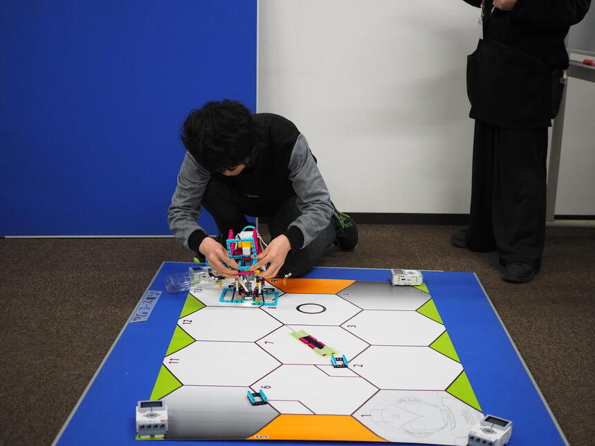 おおぞら杯に挑む生徒の様子