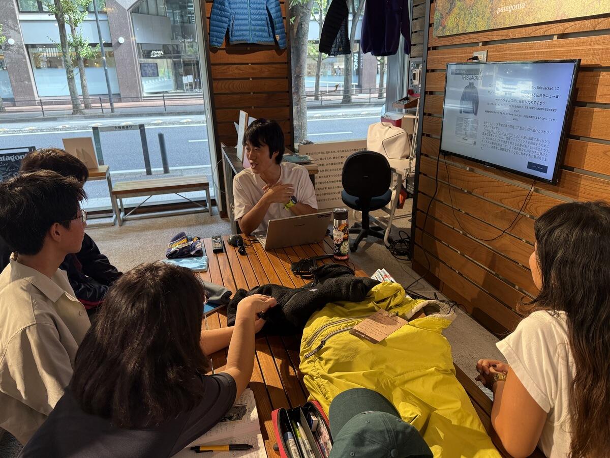 patagonia横浜店に行ってみよう!の様子
