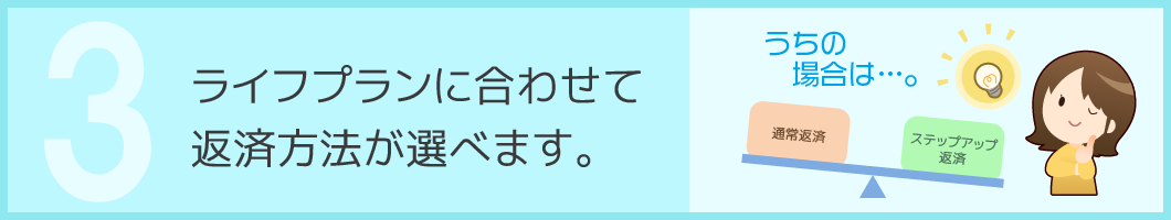 学費サポートプランの特徴3