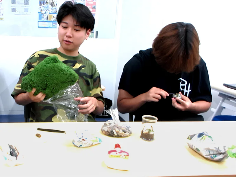 お楽しみブース『テラリウム～苔の小さな森づくり～』｜関西会場