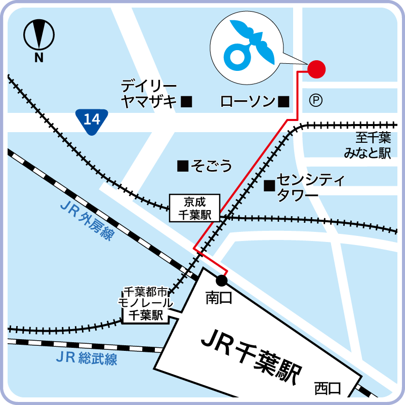 千葉キャンパス地図