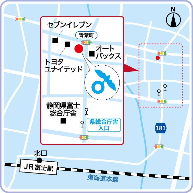 富士キャンパス地図