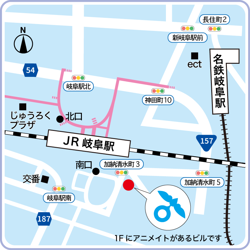 岐阜キャンパス地図