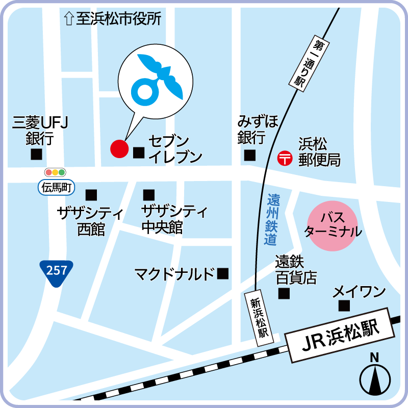 浜松キャンパス地図