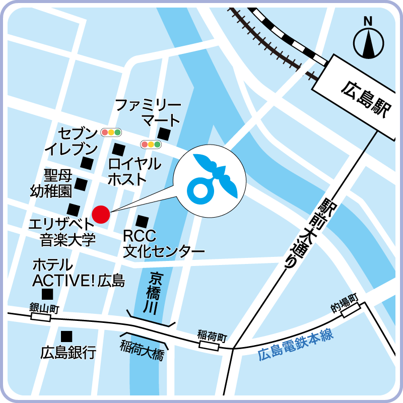 広島キャンパス地図