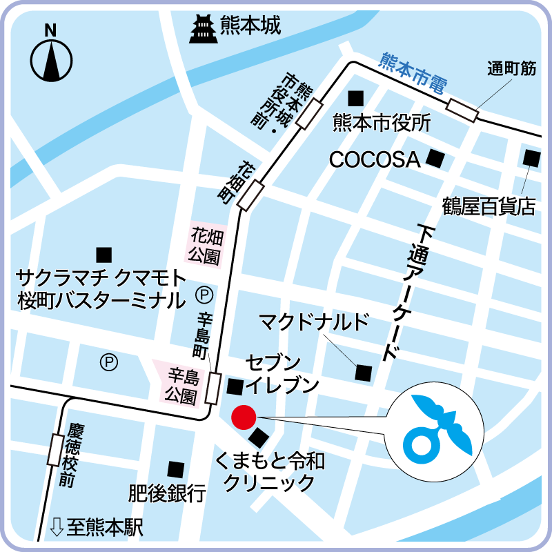 熊本キャンパス地図