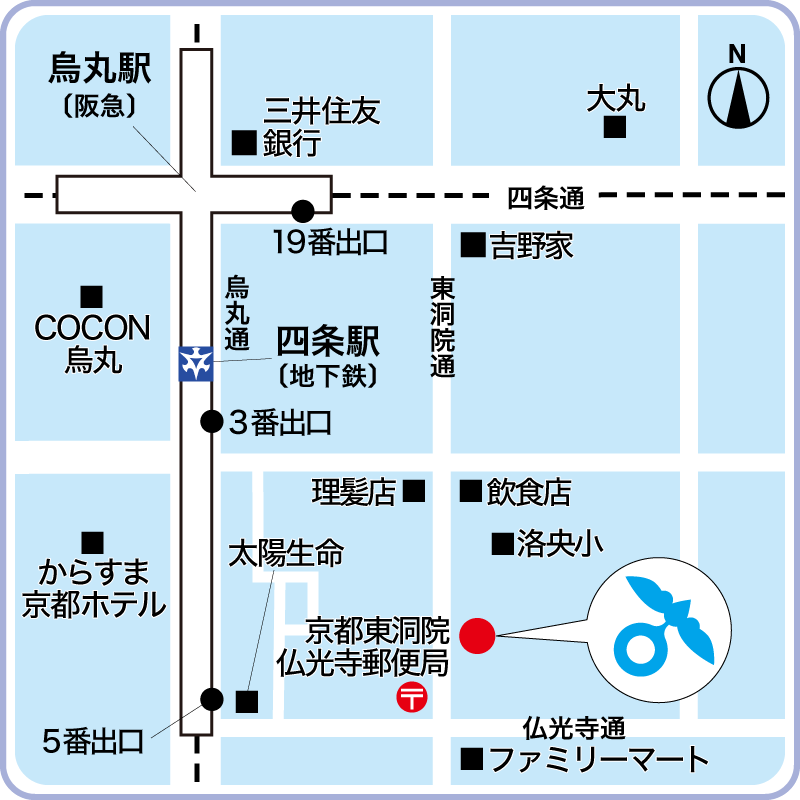 京都キャンパス地図