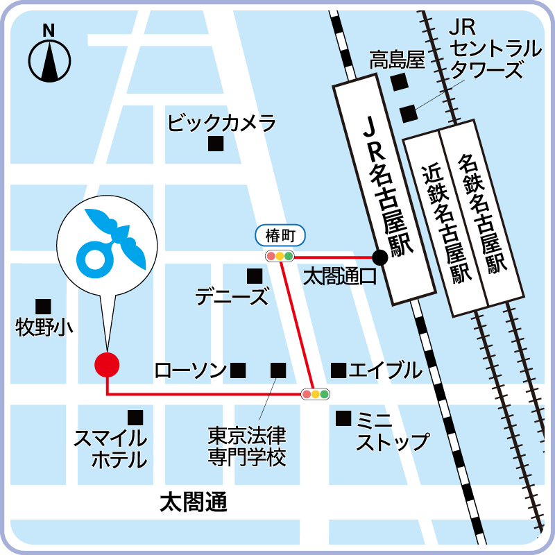 名古屋キャンパス地図