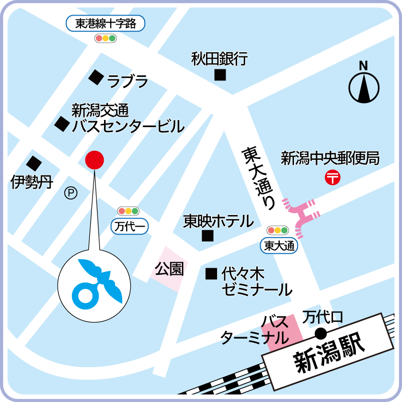 新潟キャンパス地図