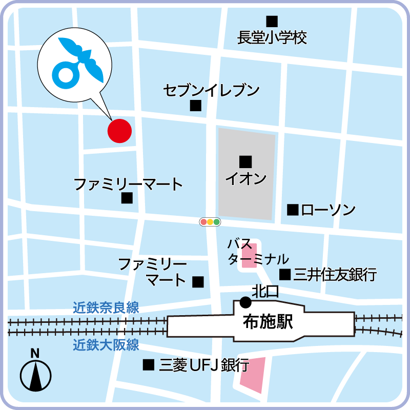 大阪東キャンパス地図