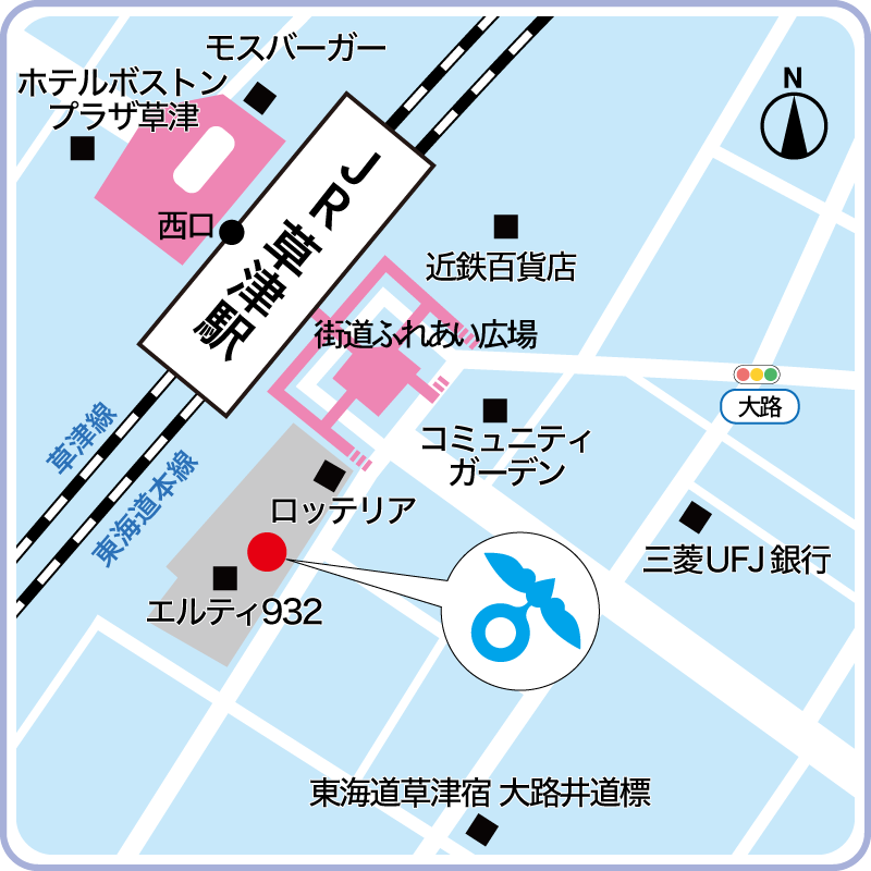 滋賀キャンパス地図