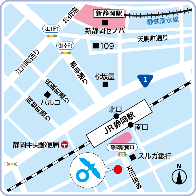 静岡キャンパス地図