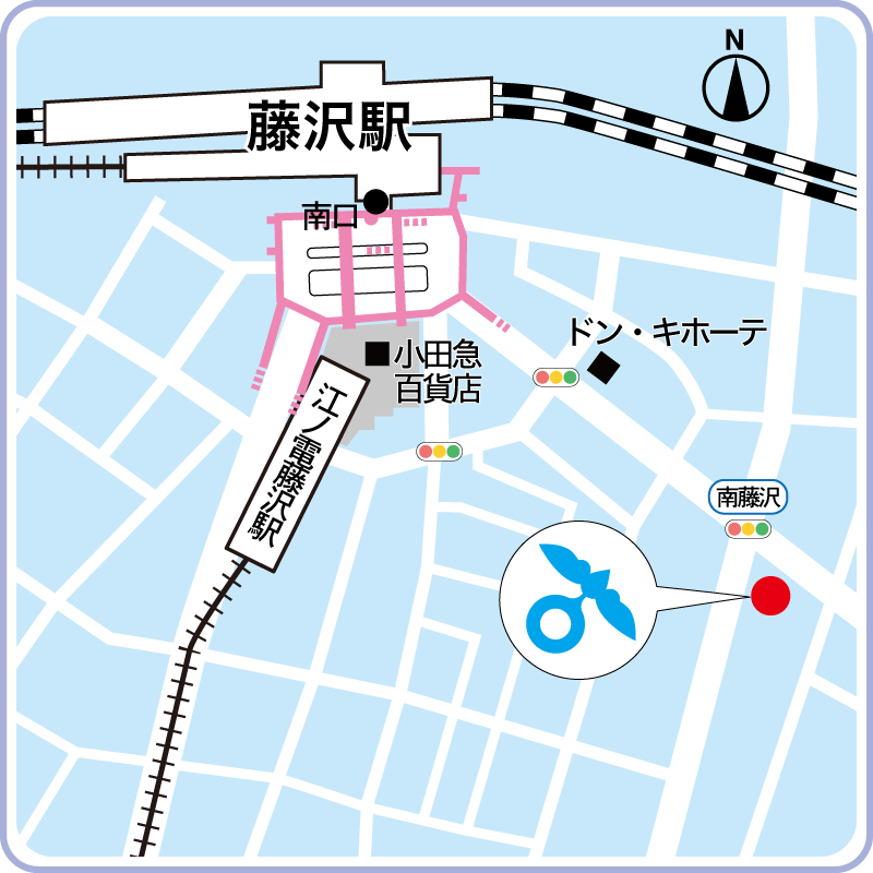 湘南キャンパス地図